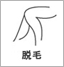 皮膚脫毛